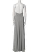 Jenny Yoo Square Neckline Long Dress
