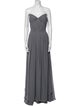 Jenny Yoo Strapless Long Dress