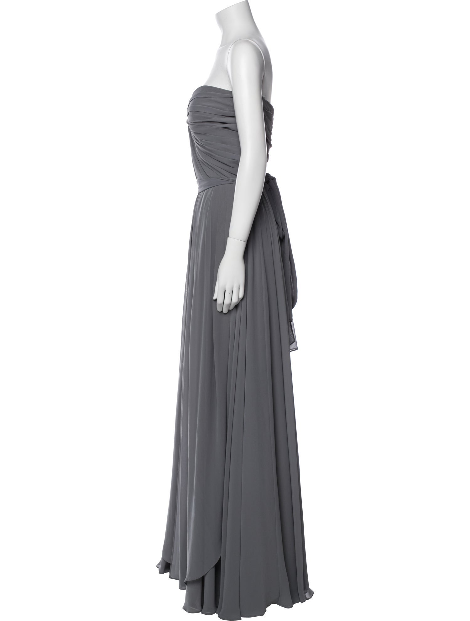 Jenny Yoo Strapless Long Dress