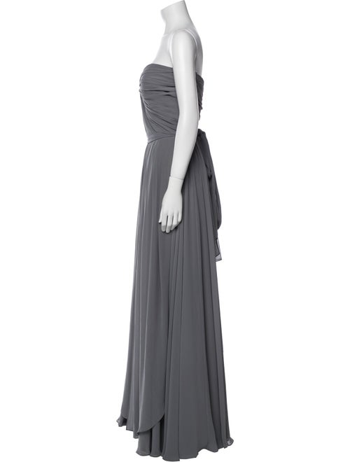 Jenny Yoo Strapless Long Dress