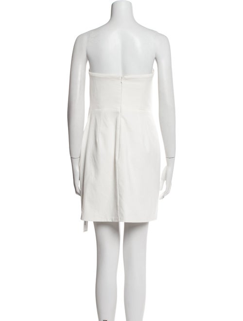 Jenny Yoo Strapless Mini Dress