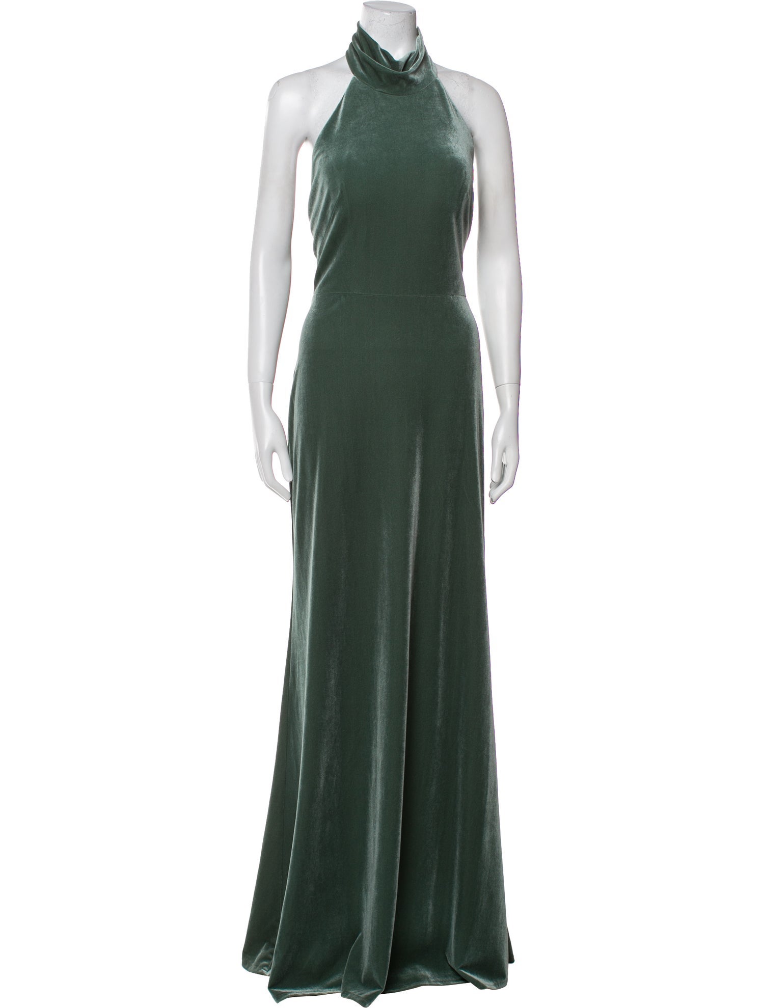 Jenny Yoo Halterneck Long Dress w/ Tags