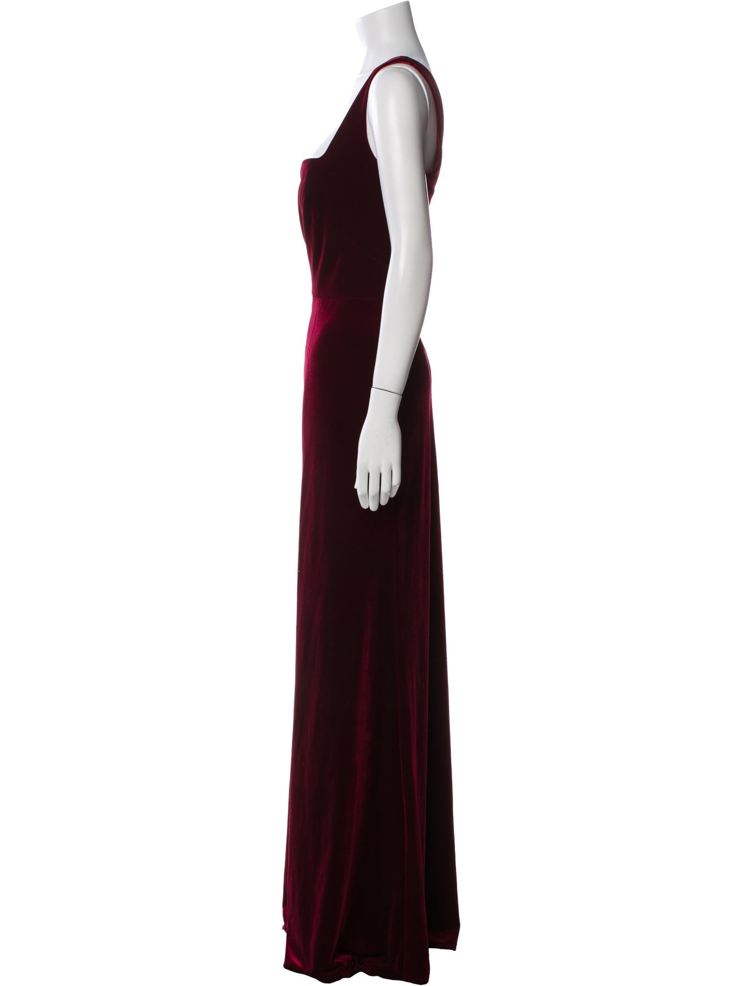 Jenny Yoo Square Neckline Long Dress w/ Tags