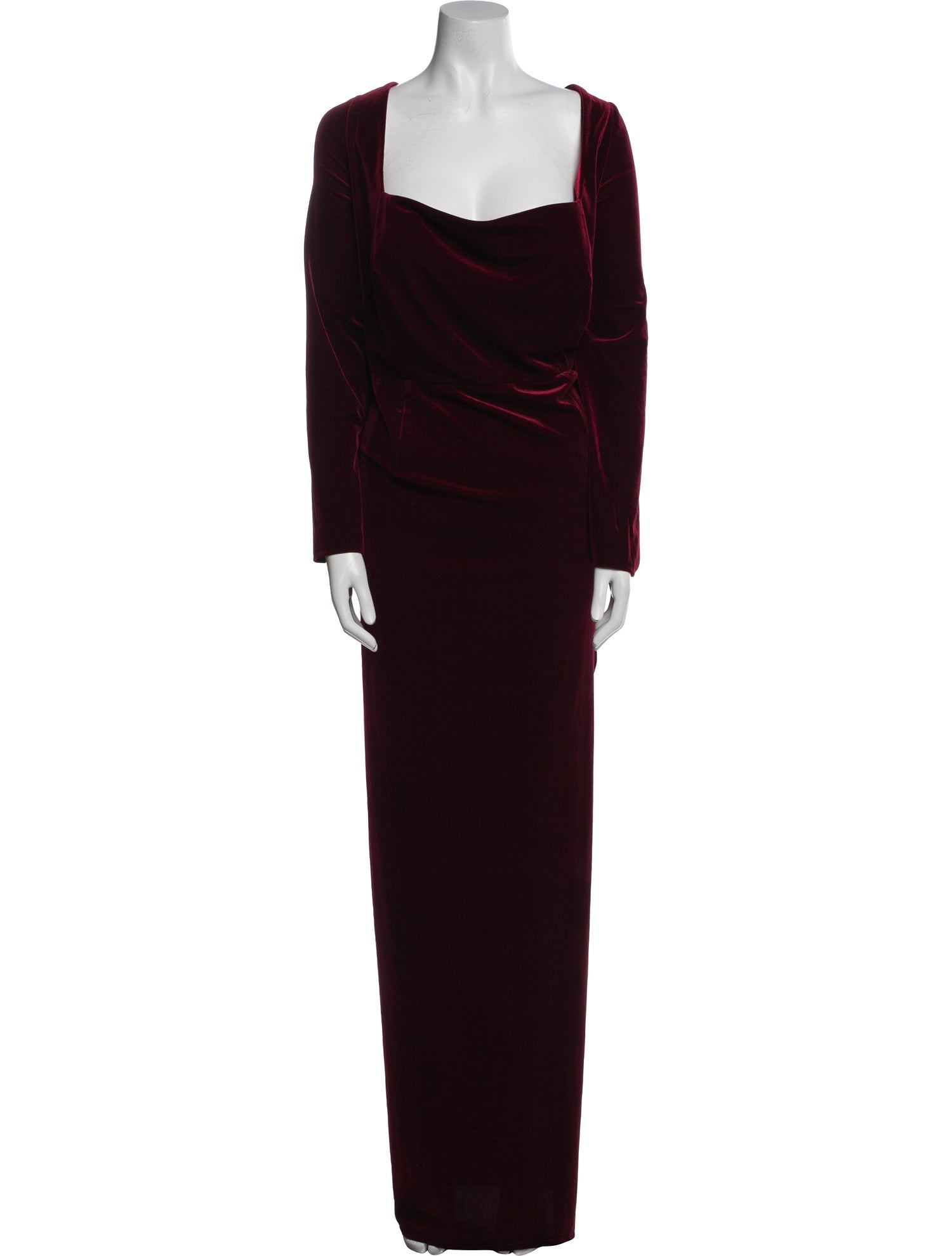 Jenny Yoo Velvet Long Dress w/ Tags