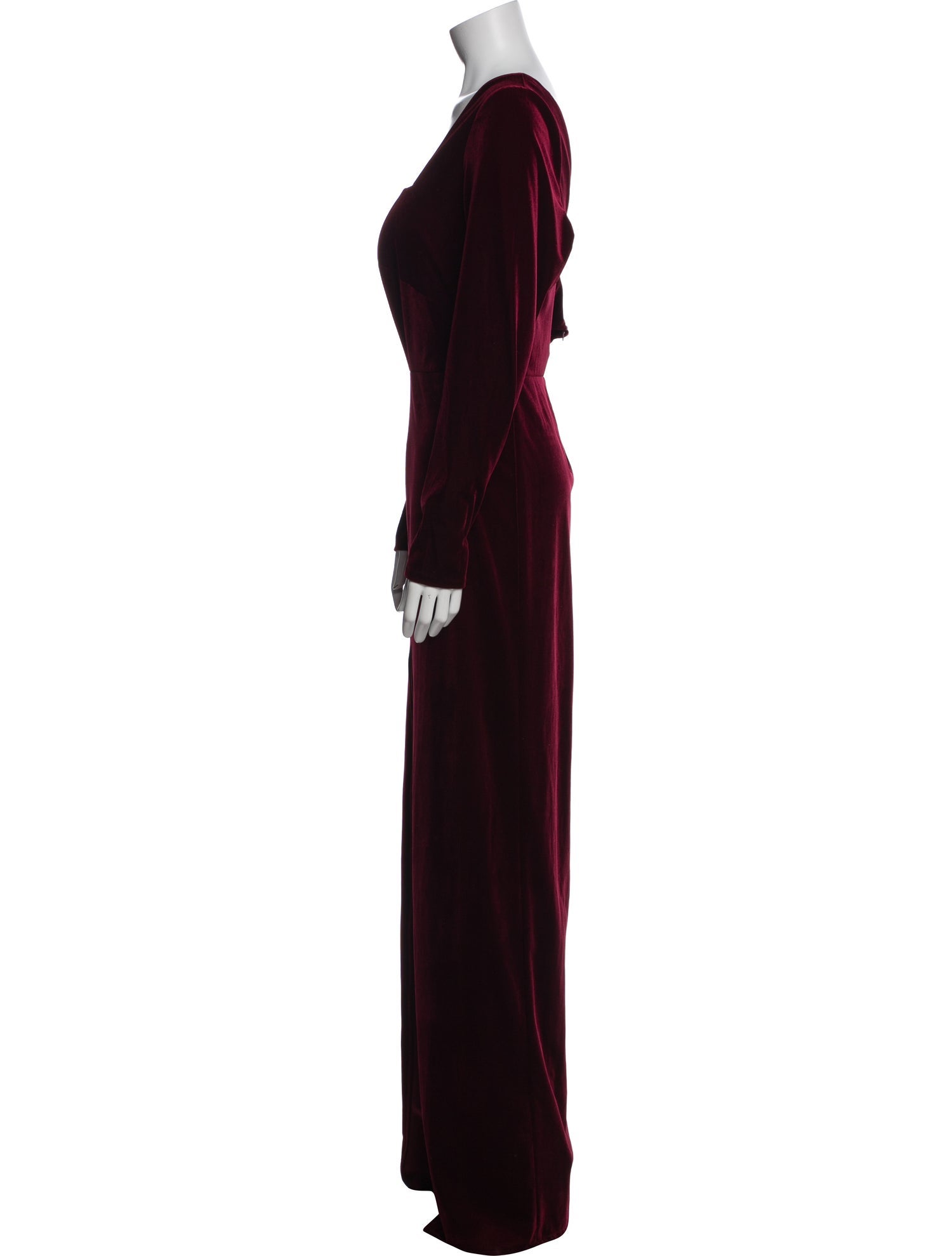 Jenny Yoo Velvet Long Dress w/ Tags