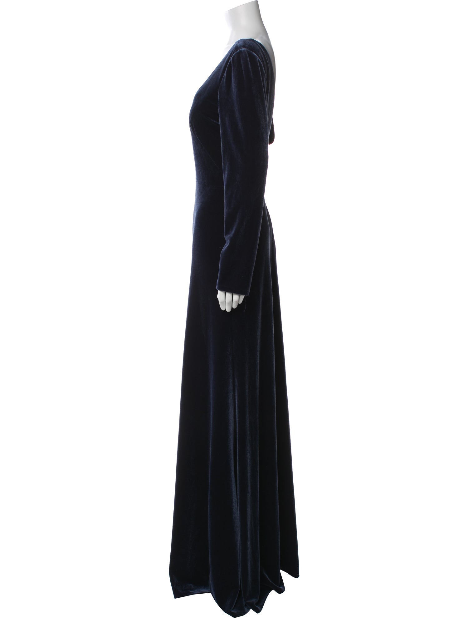 Jenny Yoo V-Neck Long Dress