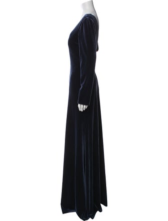 Jenny Yoo V-Neck Long Dress