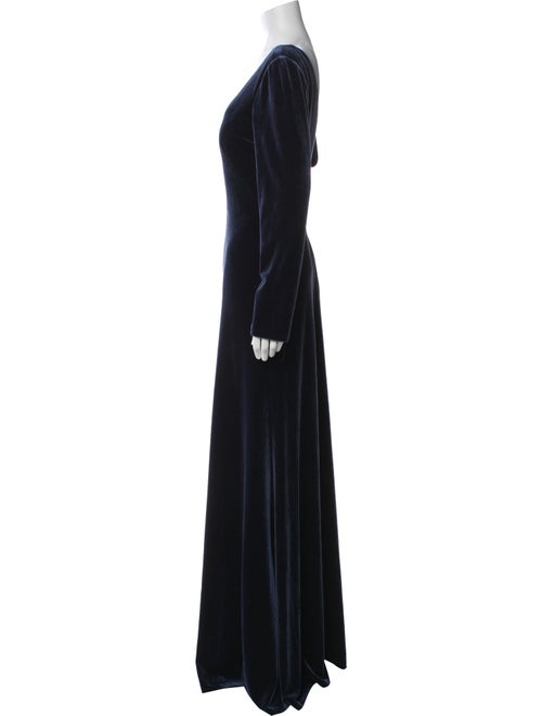 Jenny Yoo V-Neck Long Dress