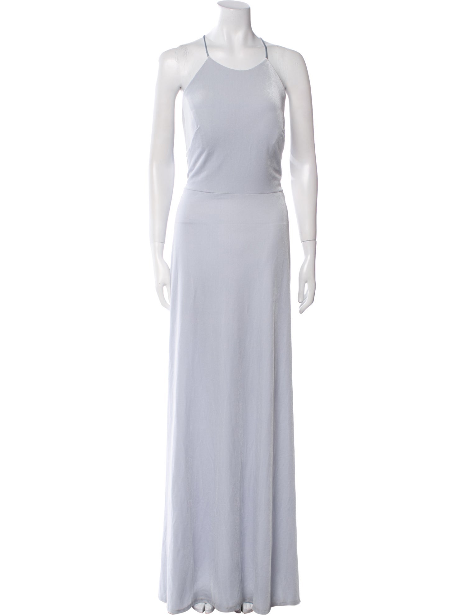 Jenny Yoo Scoop Neck Long Dress