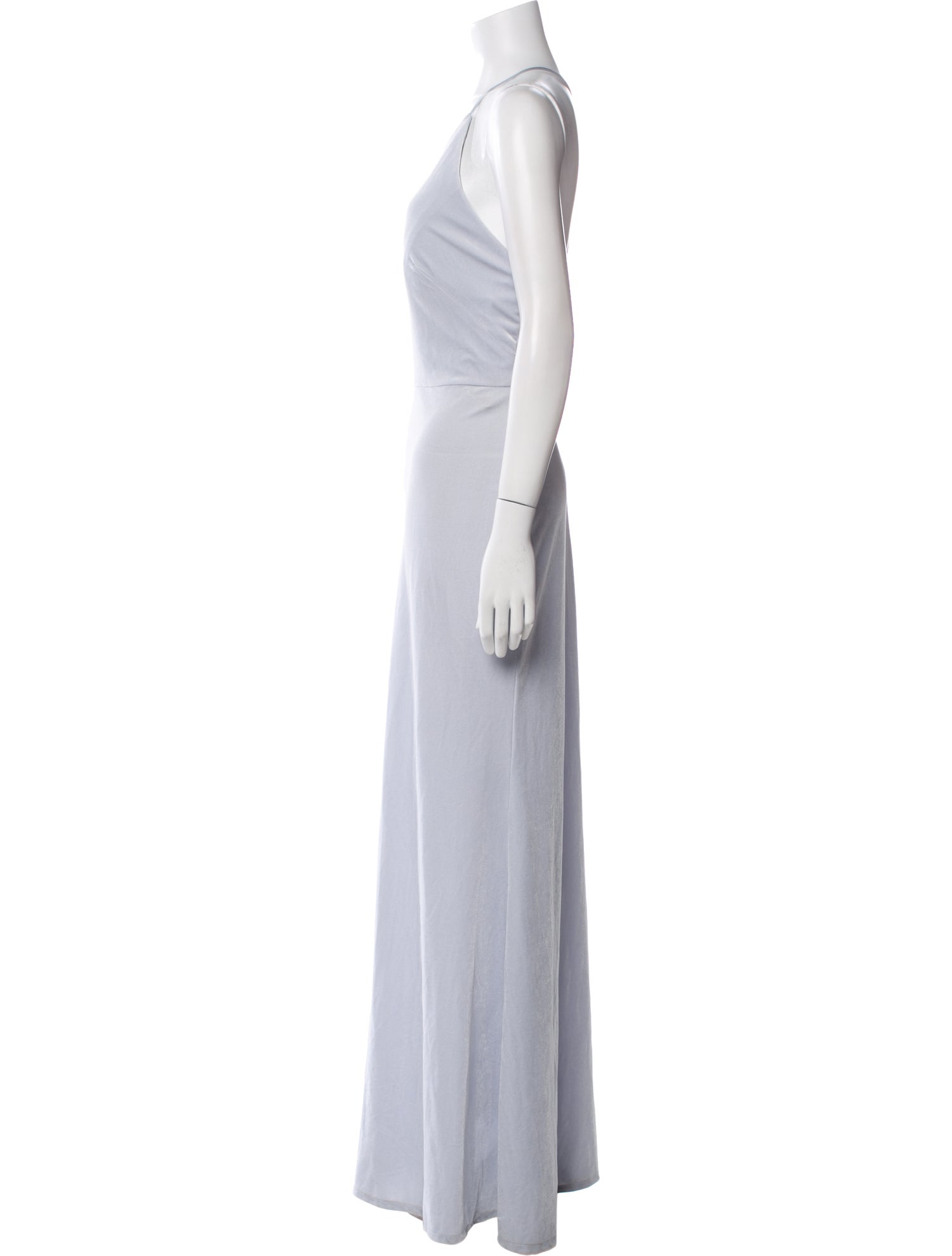 Jenny Yoo Scoop Neck Long Dress