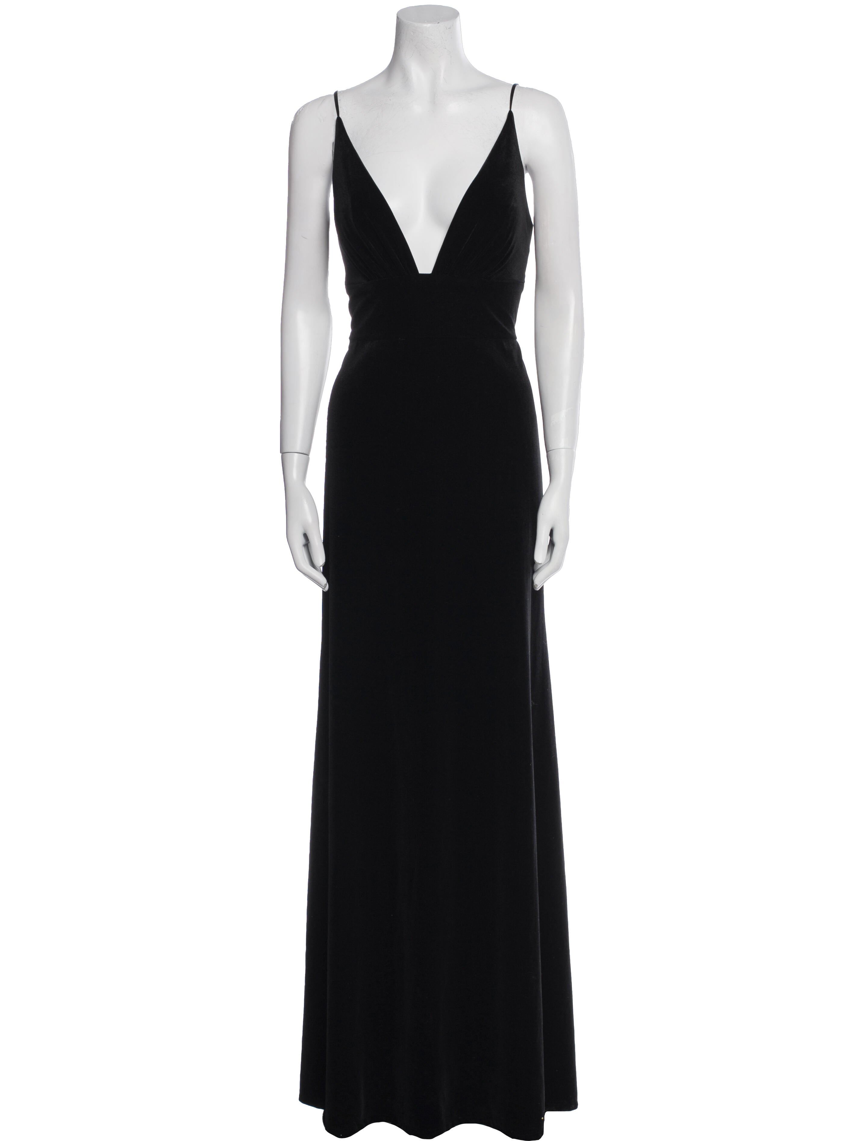 Jenny Yoo V-Neck Long Dress w/ Tags