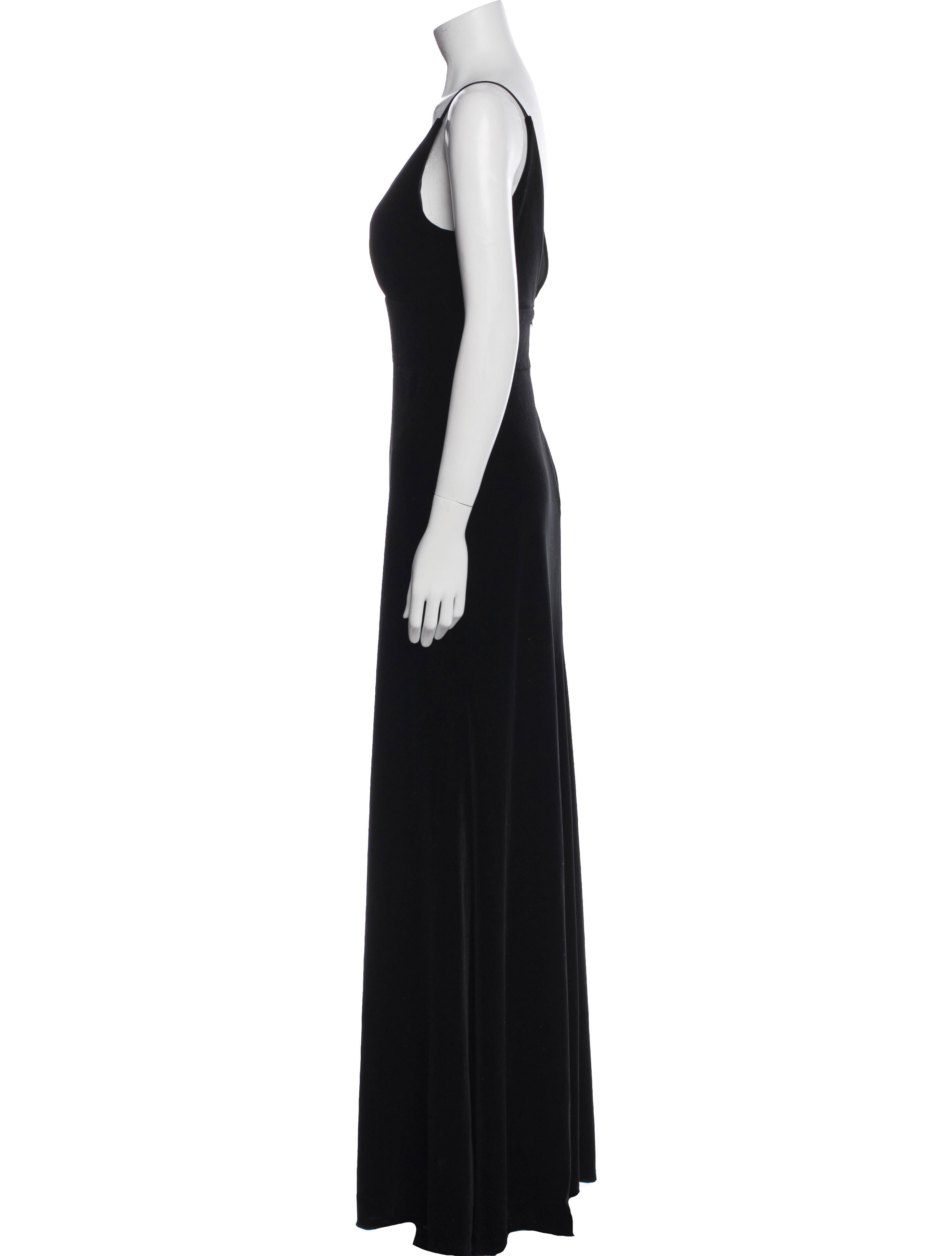 Jenny Yoo V-Neck Long Dress w/ Tags