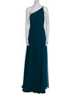 Jenny Yoo One-Shoulder Long Dress