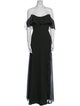 Jenny Yoo Off-The-Shoulder Long Dress