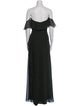 Jenny Yoo Off-The-Shoulder Long Dress