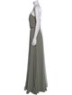 Jenny Yoo V-Neck Long Dress