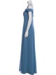 Jenny Yoo V-Neck Long Dress