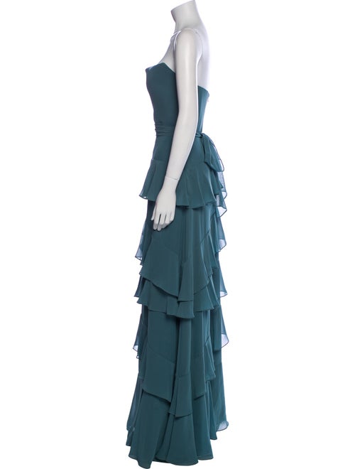 Jenny Yoo Strapless Long Dress