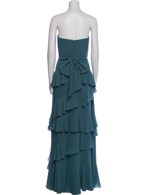 Jenny Yoo Strapless Long Dress