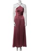 Jenny Yoo Halterneck Long Dress