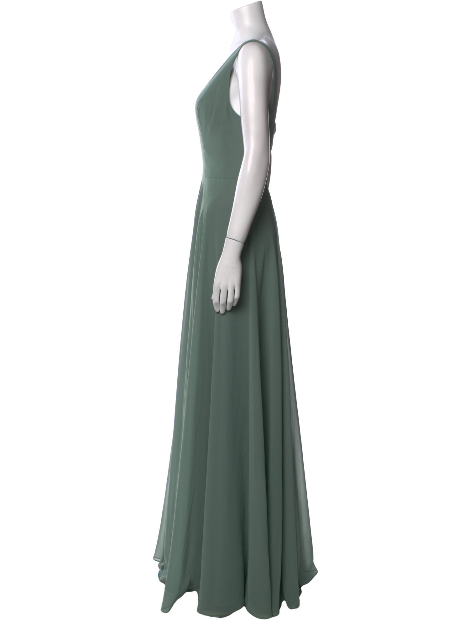 Jenny Yoo V-Neck Long Dress w/ Tags