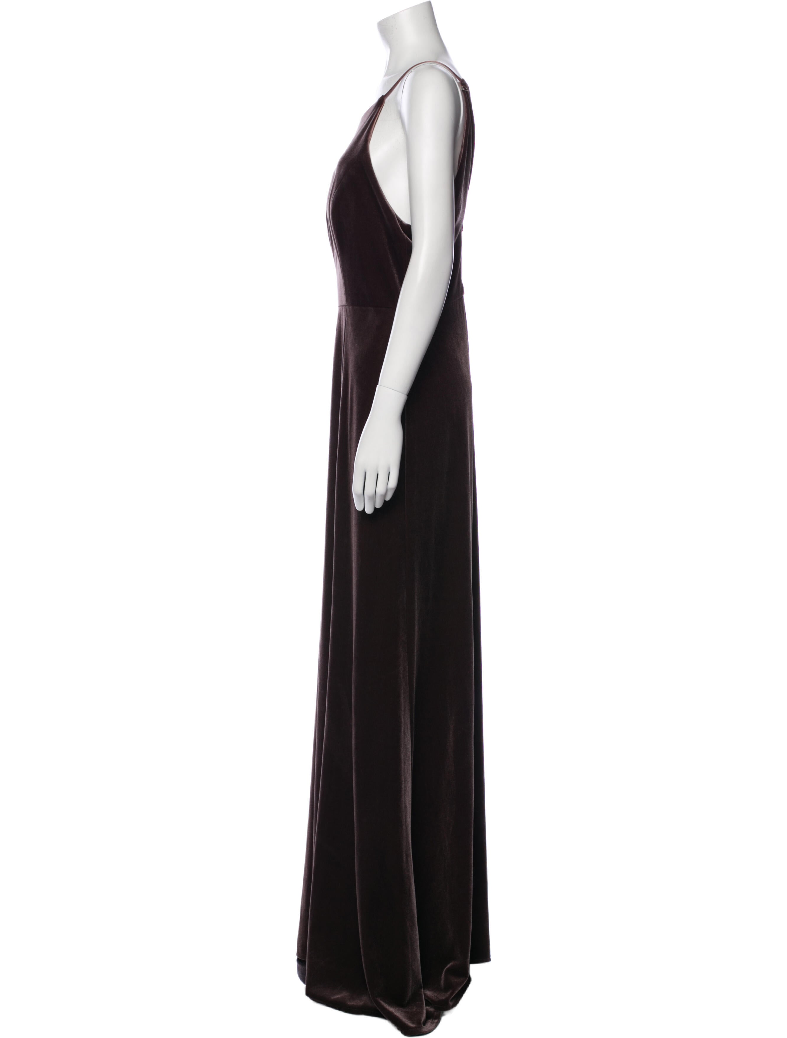 Jenny Yoo Scoop Neck Long Dress w/ Tags