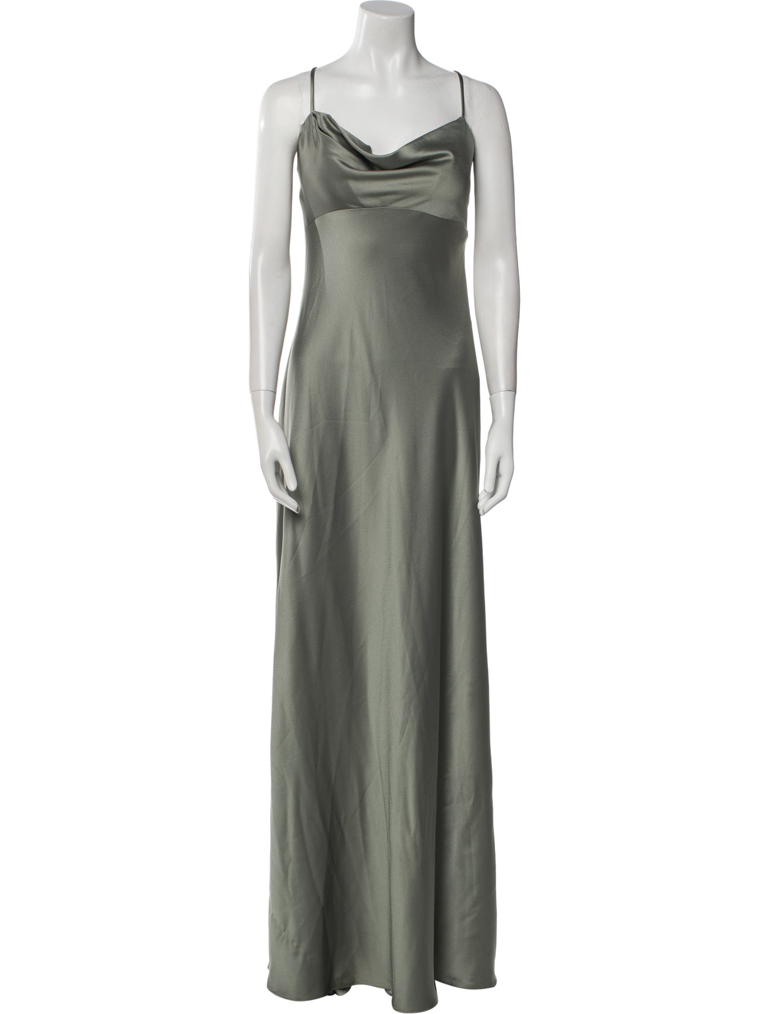 Jenny Yoo Cowl Neck Long Dress w/ Tags