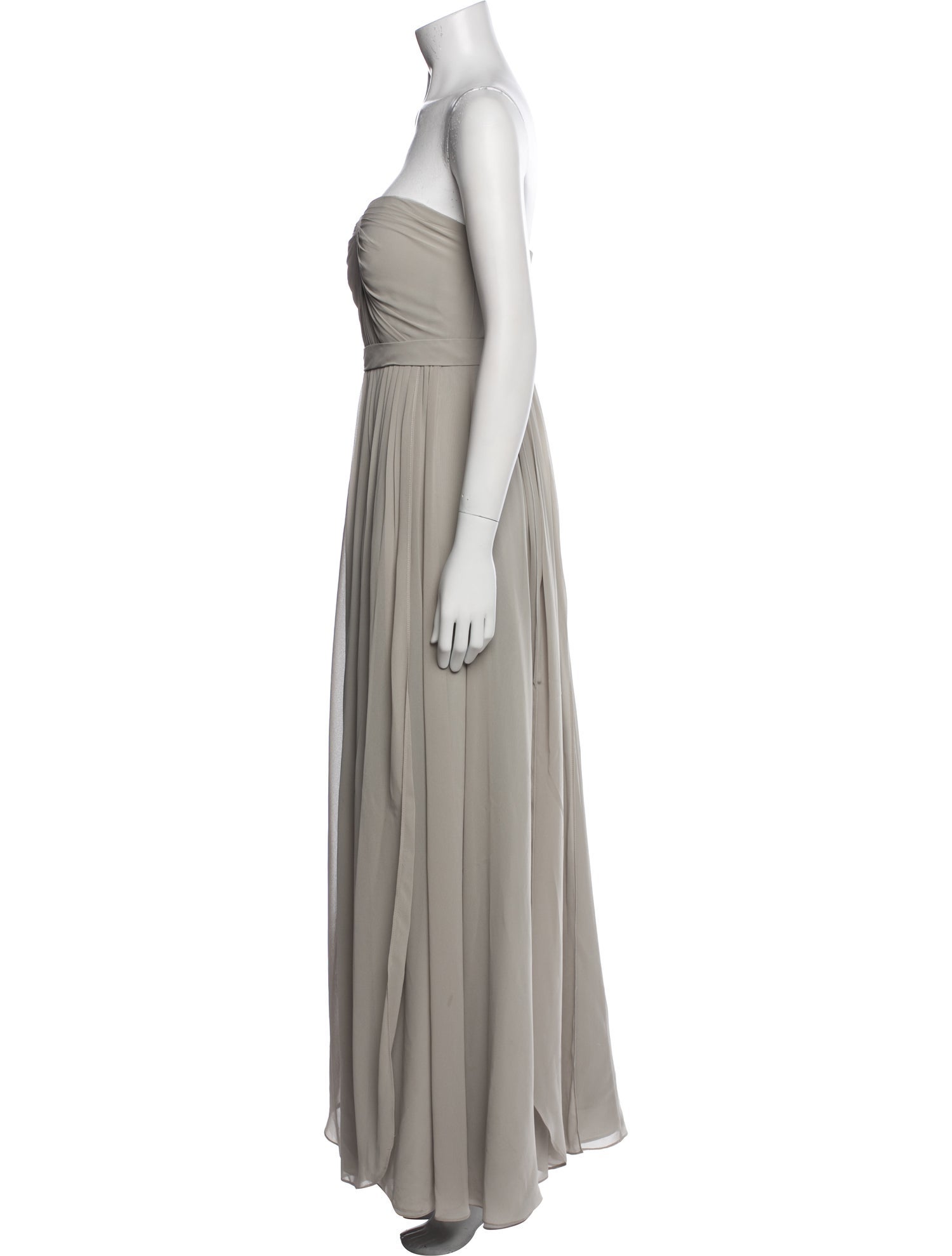 Jenny Yoo Strapless Long Dress