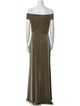 Jenny Yoo Bateau Neckline Long Dress