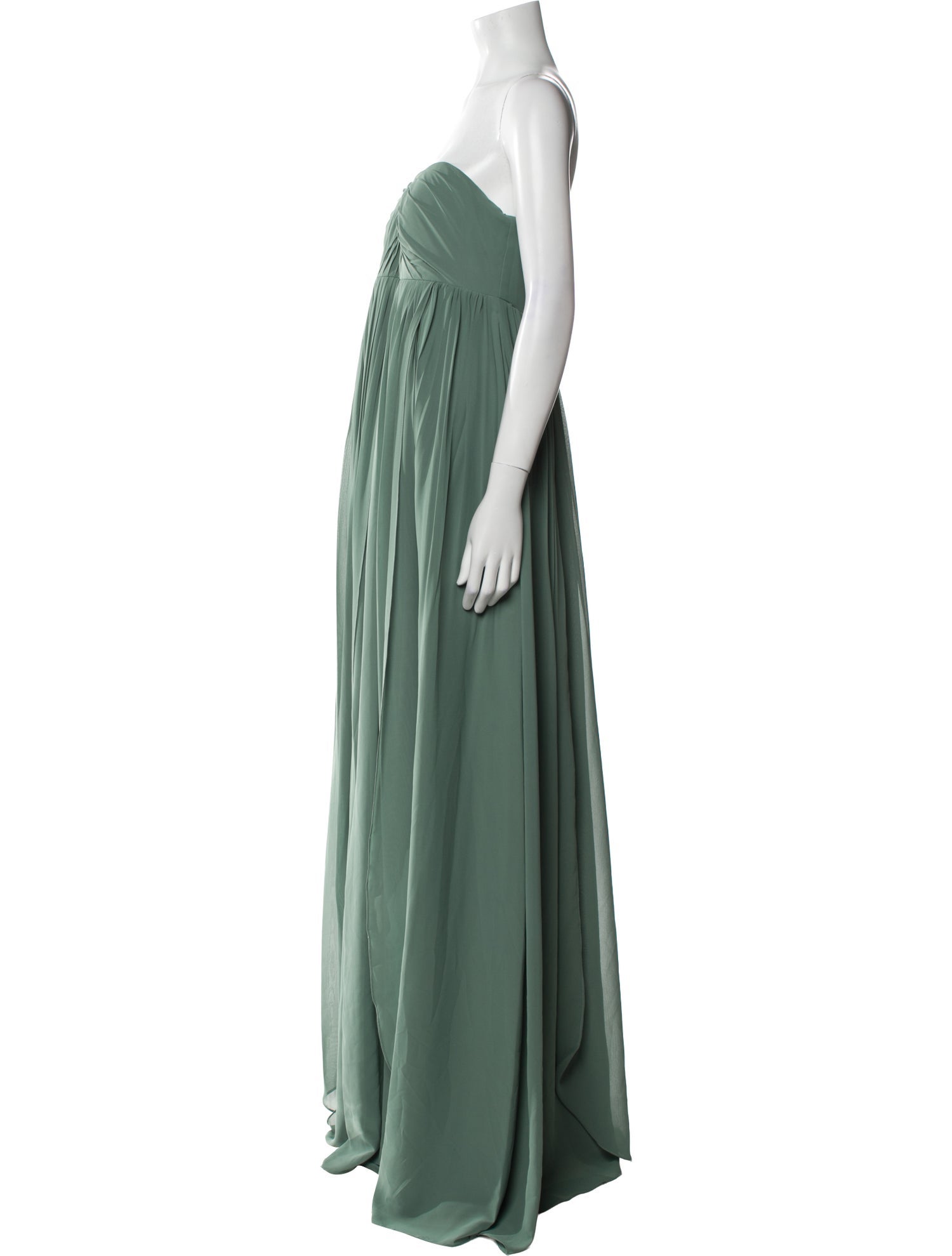 Jenny Yoo Strapless Long Dress w/ Tags