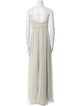 Jenny Yoo V-Neck Long Dress