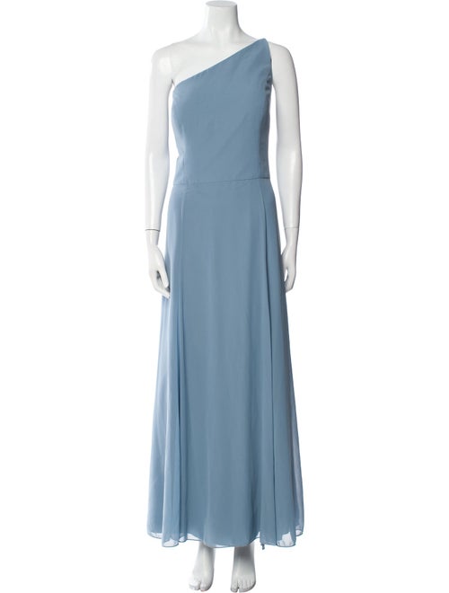 Jenny Yoo One-Shoulder Long Dress