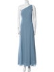 Jenny Yoo One-Shoulder Long Dress