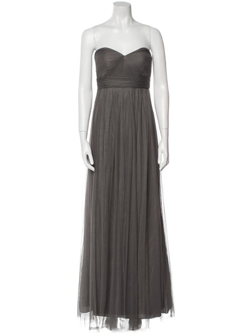 Jenny Yoo Strapless Long Dress