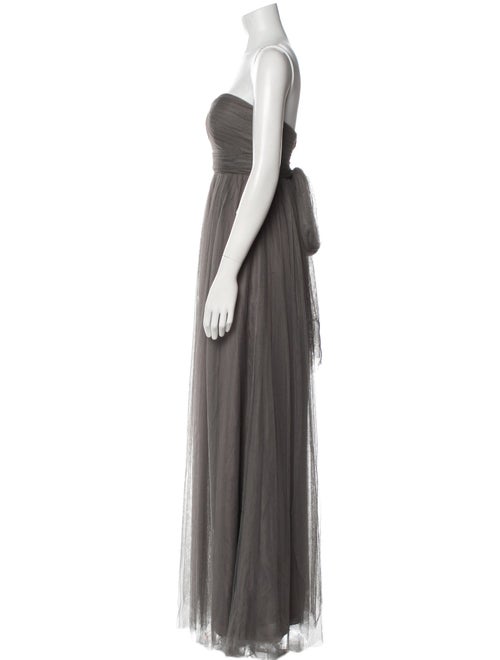 Jenny Yoo Strapless Long Dress