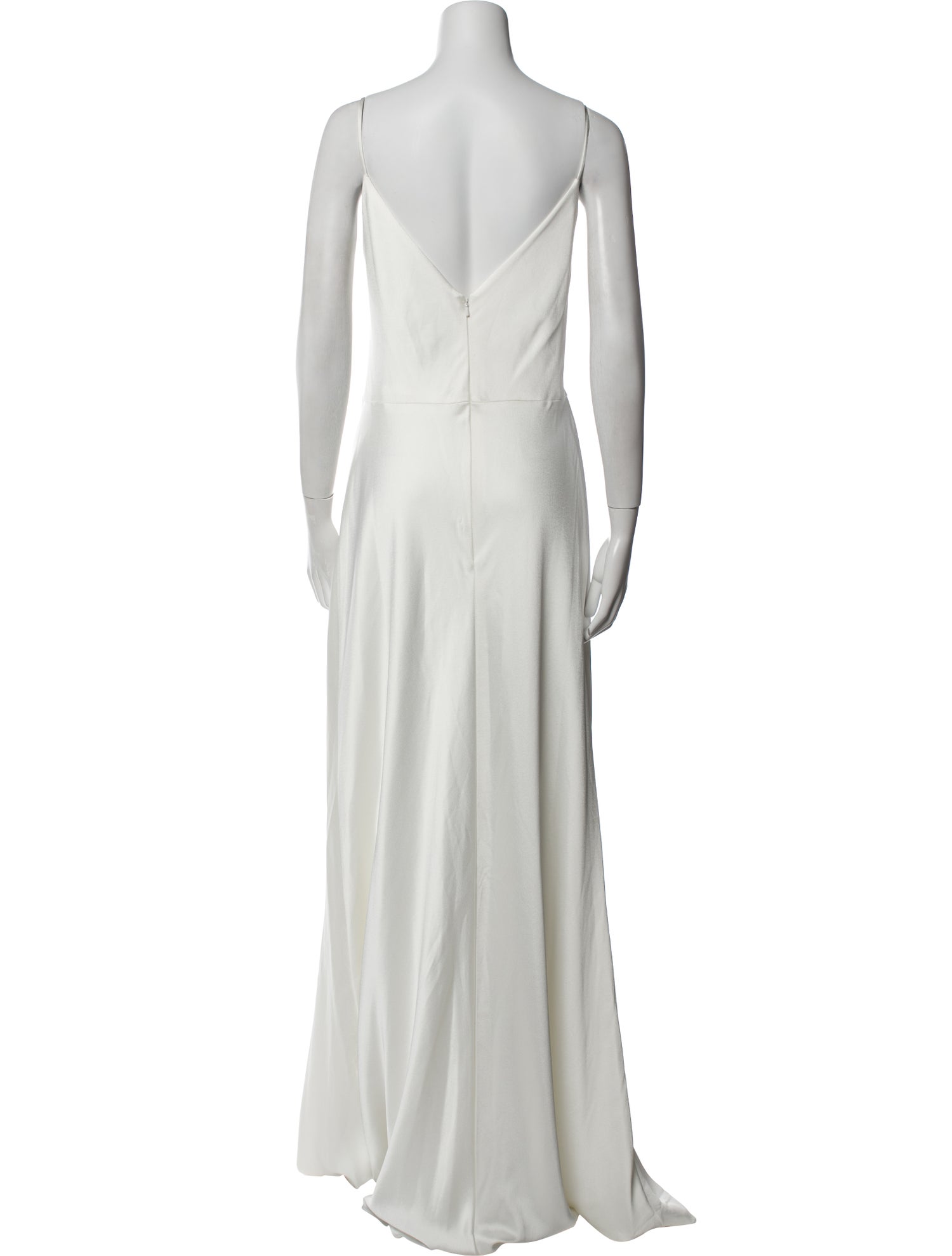 Jenny Yoo Cowl Neck Long Dress