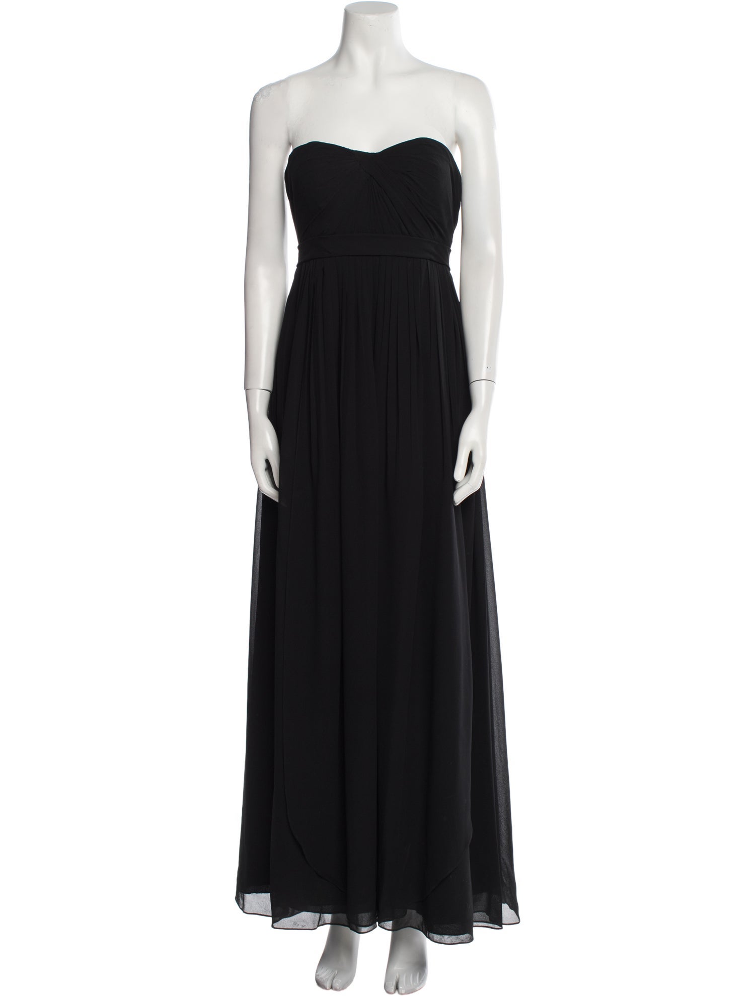 Jenny Yoo Strapless Long Dress