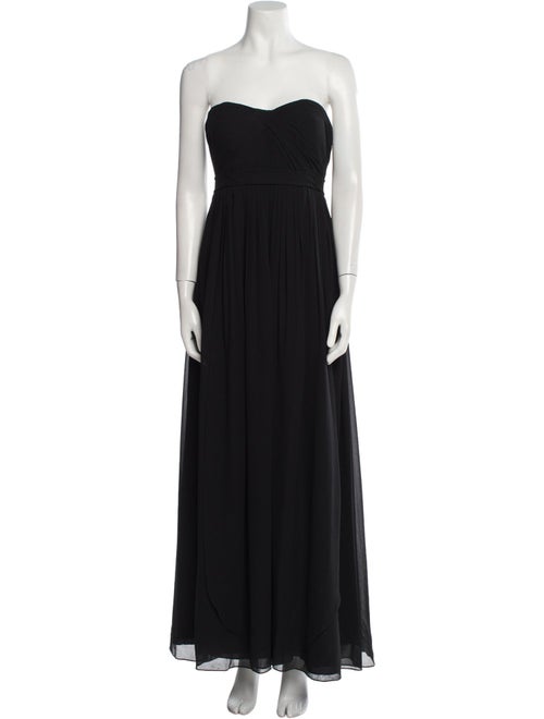 Jenny Yoo Strapless Long Dress