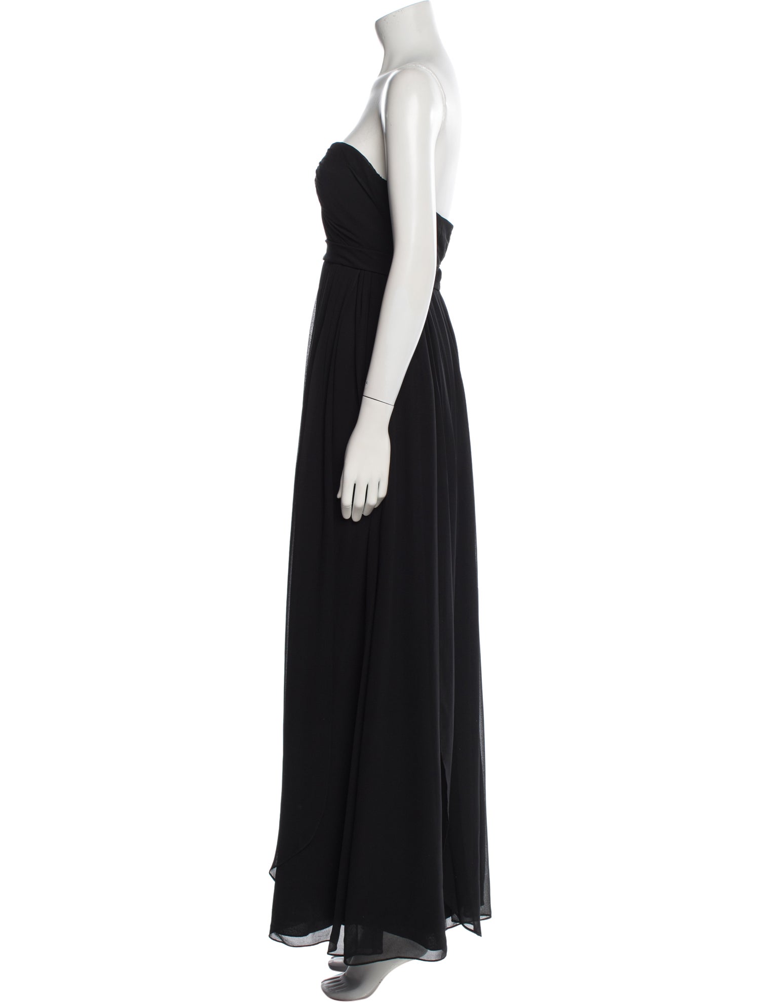 Jenny Yoo Strapless Long Dress
