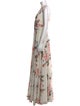 Jenny Yoo Floral Print Long Dress