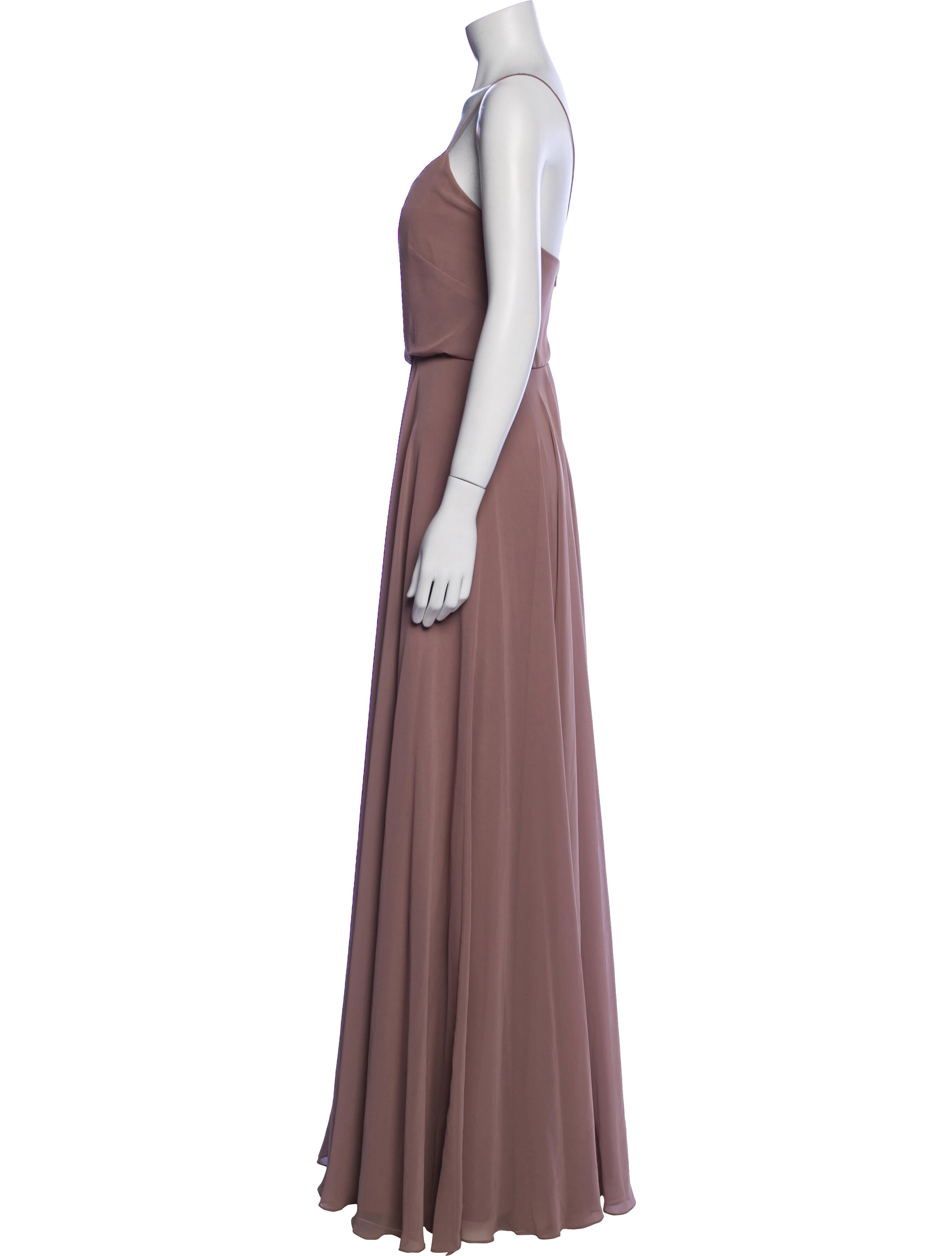 Jenny Yoo V-Neck Long Dress w/ Tags