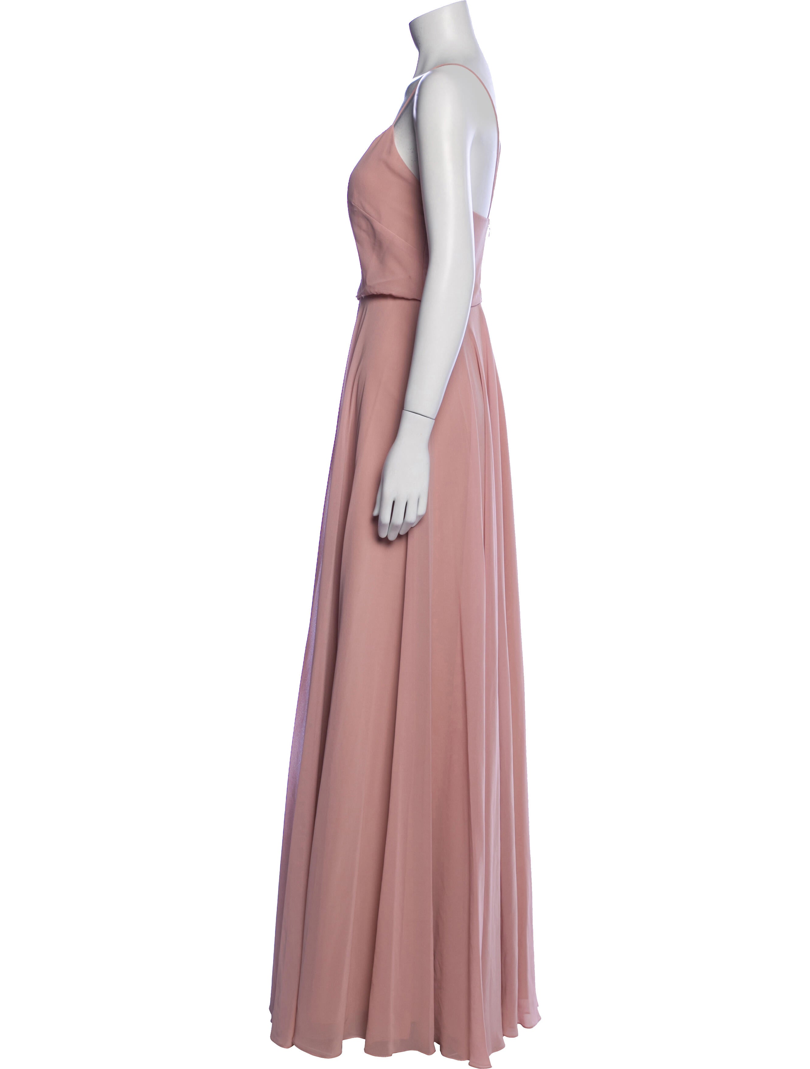 Jenny Yoo V-Neck Long Dress w/ Tags