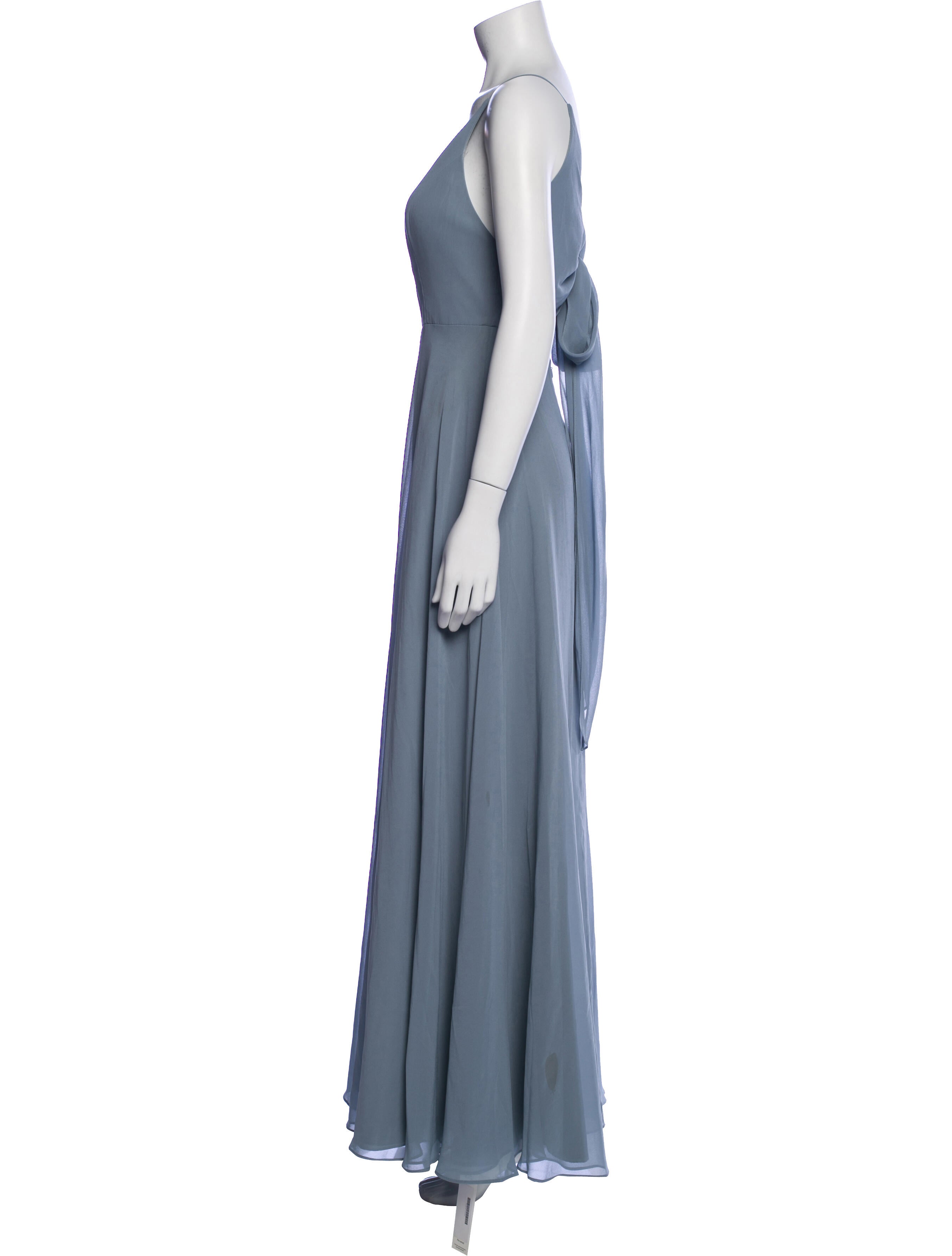 Jenny Yoo V-Neck Long Dress