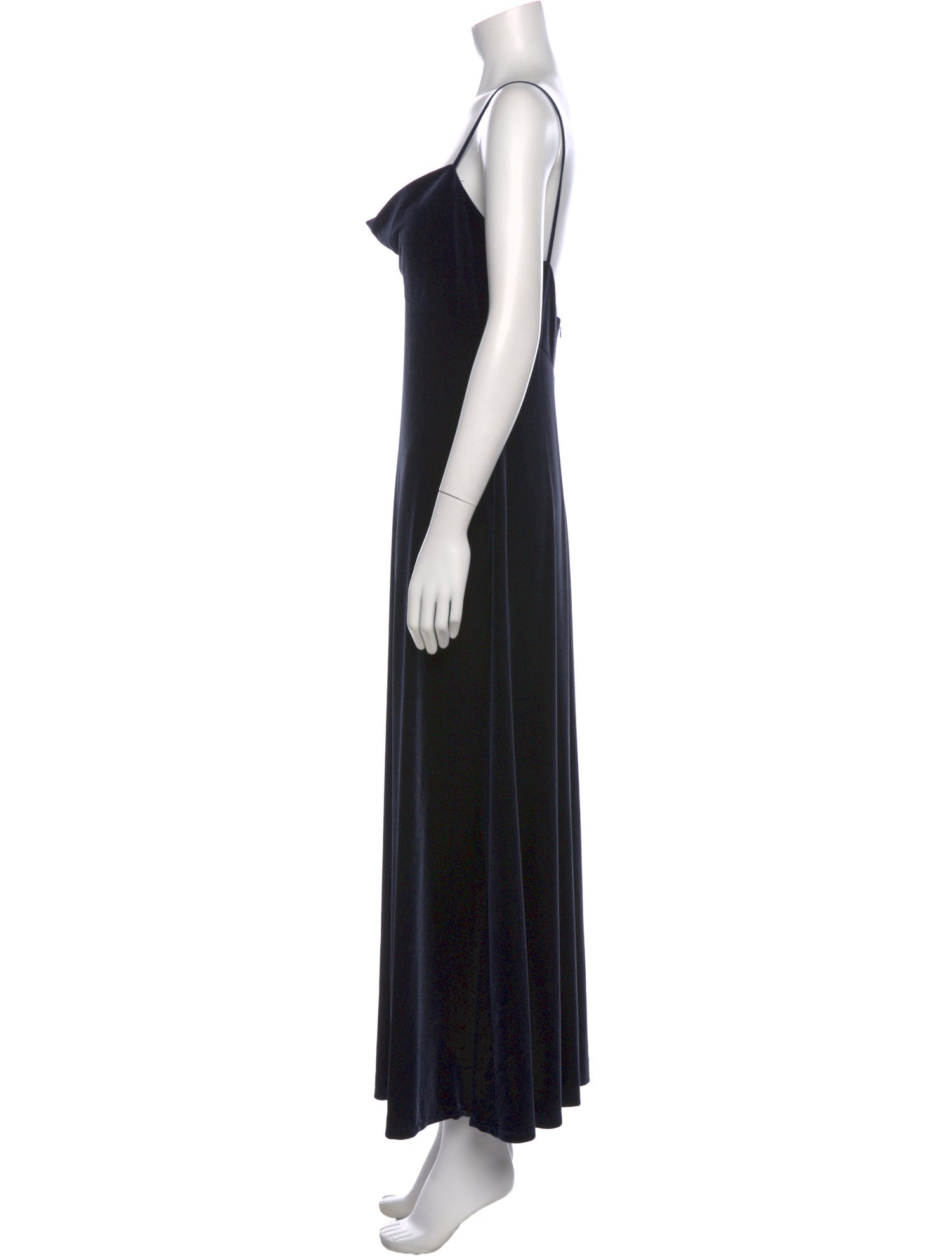 Jenny Yoo Cowl Neck Long Dress