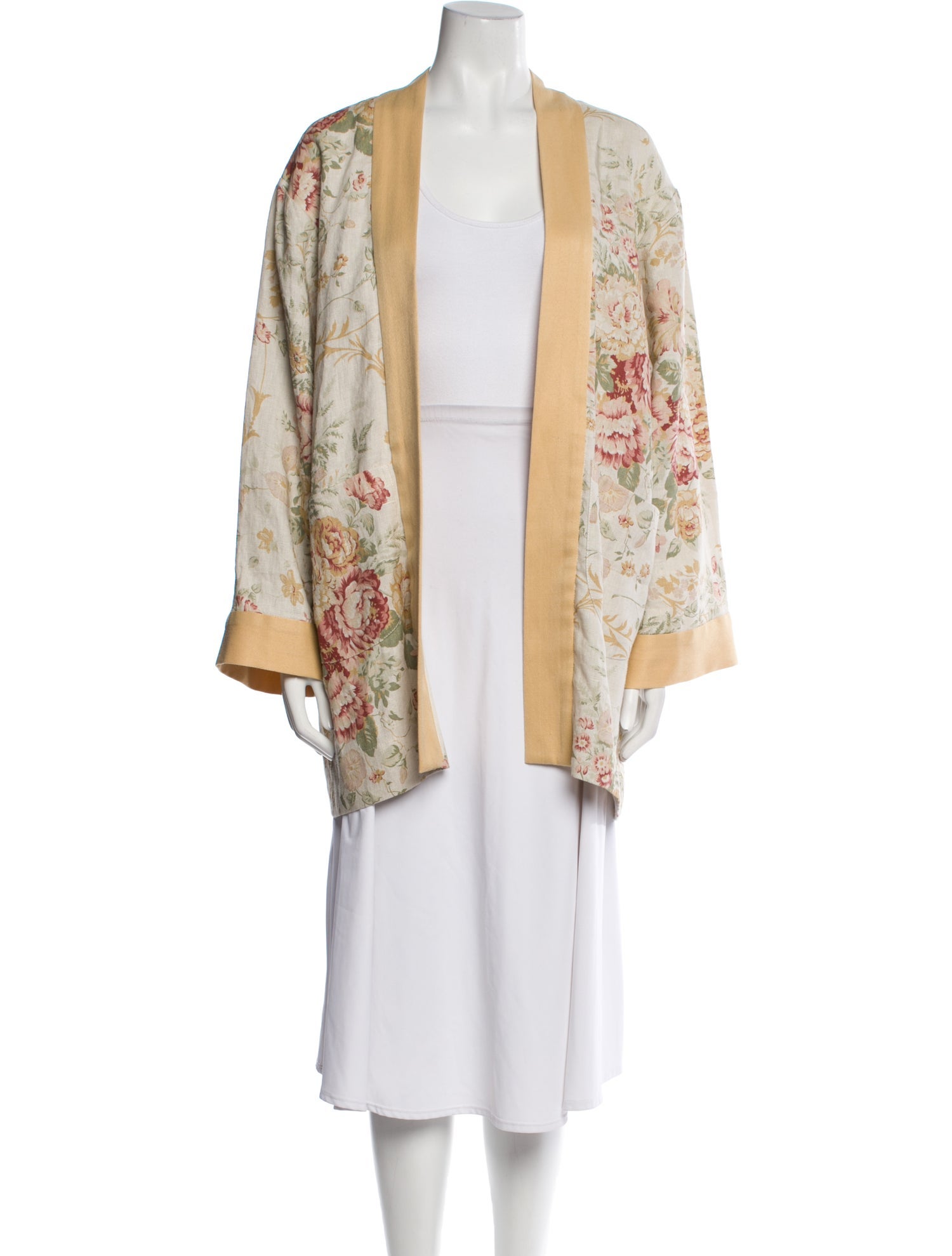 Jess Meany Silk Floral Print Jacket