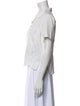 Jess Meany Short Sleeve Button-Up Top
