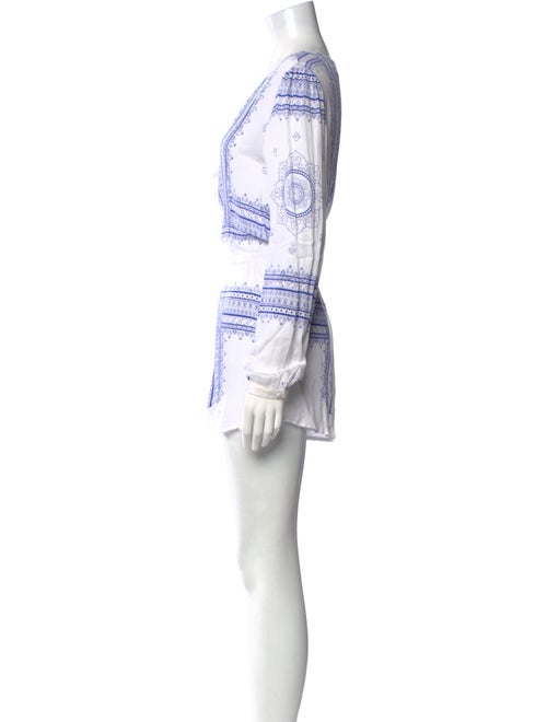 JETSET Printed V-Neck Romper