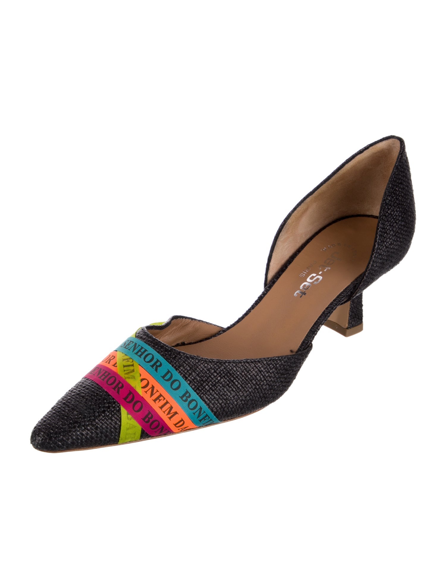 JETSET Printed D'Orsay Pumps