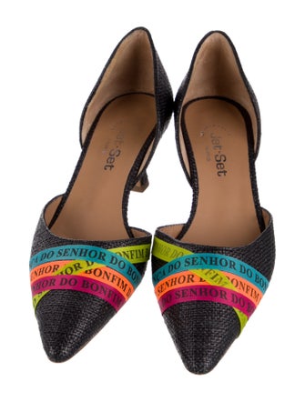 JETSET Printed D'Orsay Pumps