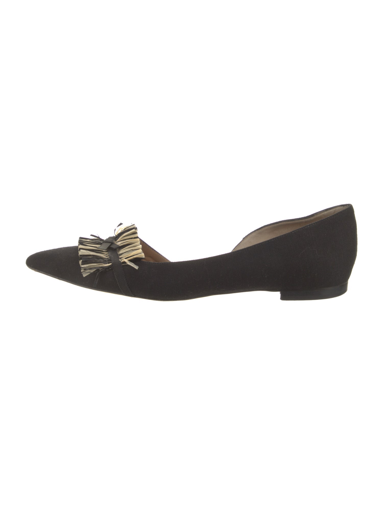 JETSET Suede D'Orsay Flats